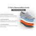 Women's Diabetic Shoes Extra Wide Width - Breathable Mesh Outdoor Walking Sneakers for Swollen Feet, Arthritis & Edema - Size 8 Wide Black - Buy Online on GoSupps.com