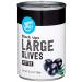 Amazon Brand - Happy Belly Large Pitted Ripe Olives, 6 Ounce Large (Pack of 1)
