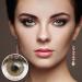 Glamlens Jasmine Light Green Contact Lenses - Strong Coverage Monthly Silicone Hydrogel -2.50 Prescription 14.00mm Dia 1 Pair - Buy Online on GoSupps.com