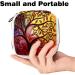 Abstract Art Tree & Leaf Color Sanitary Napkin Storage Bag - Period Pad Tampon Makeup Pouch - Buy Online on GoSupps.com