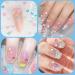 6 Grids Mixed Color Nail Charms Gems 3D Bubble Beads Nail Art Gems Nail Rhinestones DIY Manicure Accessory Crafts for Women Charms Decoration - Buy Online on GoSupps.com