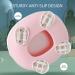 UpPro Cute Bunny Potty Training Chair - Portable Toddler Toilet Seat for Boys and Girls (Pink) - Buy Online on GoSupps.com