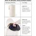 Mkono Woven Toilet Paper Holder - Boho Bathroom Decor with Wooden Beads - Cotton Rope Organizer Basket for 3 Rolls - Buy Online on GoSupps.com