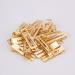 Golden Square Hair Clips for Thick Hair - 20 Pack Gothic Gold-Colored Hairpins (6.5 cm) for Women & Children - Buy Online on GoSupps.com