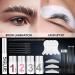 Reddhoon 4 in 1 Eyebrow and Eyelash Perm with Black Dye Kit - Long-lasting Results for 6-8 Weeks | Safe & Easy Brow Lamination, Tinting, and Lash Lift at Home Salon - Buy Online on GoSupps.com