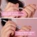 Bona Fide Beauty Blue Glass Cuticle Pusher - Gentle Czech Manicure Stick for Cuticle Removal | Long-Lasting, Double-Sided & Reusable 1Pc - Buy Online on GoSupps.com