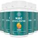 lipmaxmall N-Acetyl Cysteine Ethyl Ester Nacet - 60 Capsules  - Pack of 5