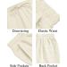 COOFANDY Men's Cotton Linen 2-Piece Set: Henley Shirts & Beach Shorts - Beige XL - Buy Online on GoSupps.com