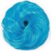 Thick Hair Donut Scrunchie Updo Hair Bun in Blue - Wavy Curly Messy Hairpiece Chignons Ponytail Extension - Buy Online on GoSupps.com