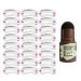 Cankypu Cankypu Eyebrow Stamp + 24pcs Brow Cards Portable Brow Stamp Shaping Kit Brdough Poke Vlen Color Natural Eyebrows