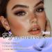 LZM Lashes Natural C Curl Individual Lashes 8-14mm Diy at Home False Eyelashes Thin Band Wispy Cluster Lashes Reusable Soft False Lashes - Buy Online on GoSupps.com