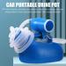 Portable Male Car Urinal 2000ml Large Capacity Reusable Bottles Urinal Travel Mobile Pee Night Camping Potty with Pot Lid Blue 1pcs - Buy Online on GoSupps.com