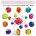 Textured Planet Hand Catching Ball Teething Toy for Babies 6-18 Months | Baby Rattle & Sensory Learning Toy | Infant Grasp & Chew Toy | Gender Neutral Gift - Buy Online on GoSupps.com