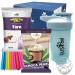 Fusion Select DIY Bubble Tea Kit Taro Flavored Bubble Tea Drink, XL Boba Straws, Shaker Bottle, 2 Packs of Quick Cook Tapioca Pearl, 2.2lb Taro Bubble Tea, Authentic Bubble Tea from Taiwan Asmr Drink(Taro)