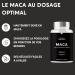 Black Maca | High Dosage Up to 4800 MG | Vitality Energy Performance | 90 Capsules | Food Supplement | Made in France - Buy Online on GoSupps.com