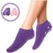 DOITOOL 4 Pairs Gel Socks Moisturizing Heel Sleeves Spa Use Socks Lotion Socks Heel Socks for Dry Cracked Feet Spa Sock Features Socks for Women Cotton Yarn Women's Essential - Buy Online on GoSupps.com