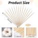 1000-Pack Microblading Cotton Swabs - 10.2 cm Pointed Tip Applicators for Eyebrow Makeup Craft & Cleaning - Buy Online on GoSupps.com