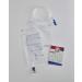 10pcs Pack of 2000ml Urine Drainage Bag with Integrated Bag Hanger and Lever Tap - Sterile Catheter Night Bags - Overnight Bedside Urine Bag - Buy Online on GoSupps.com