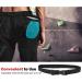 MoKo Rock Climbing Chalk Bag - Adjustable Belt & Carabiner - Black & Light Blue - Buy Online on GoSupps.com