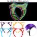 Ziricher Plastic Cat Ear Headband | Luminous Hair Band for Christmas & Halloween Parties (6 Colors) - Buy Online on GoSupps.com
