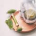 Revele Jade Facial Roller & Gua Sha Board | Reduce Puffiness | International Shipping Available - Buy Online on GoSupps.com