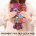 Floral Ornament Hot Water Bottle with Cover | 1L Small Warm-Up Bag for Pain Relief | BPA-Free Hot and Cold Therapy - Buy Online on GoSupps.com