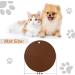 Wellbro Silicone Pet Food Mat 2 Pcs - Prevent Food/Water Overflow - Medium/Small Dog Cat Placemat 9.5x9.5 - Buy Online on GoSupps.com