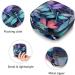 Anna Cowper Dragonflies Design Sanitary Napkin Storage Bag - Multi-Colored Portable Period Pouch for Women and Teen Girls - Buy Online on GoSupps.com