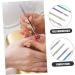 IWOWHERO 1 Set Nail Polisher Manicure Head Nail Files for Natural Nails Kit Cuticle Nail Drill Bit Nail Drill Bit Accessory Manicure Bits Nail Filer Head Nail Drill Bits Nail Set Alloy - Buy Online on GoSupps.com