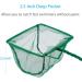 Pawfly 4 Inch Aquarium Net - Fine Mesh Small Fish Catch Net with Plastic Handle (Green, 1 Pack) - Buy Online on GoSupps.com