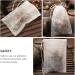 Zerodeko 300 Pcs Tea Bag Drawstring Tea Pouch Coffe Filter Empty Bag for Leaf Tea Marinated Bag Draw The Line 5X7CMx3pcs Whitex3pcs - Buy Online on GoSupps.com