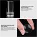 Nail Art Stickers & Stamper Set - Women's Party Decor Transparent Silicone Manicure Tools for Professionals - Buy Online on GoSupps.com