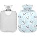 Cute Panda Bear Hot Water Bottle - 2L Pain Relief & Comfort | Cozy Cover for Headaches & Colds - Shop Internationally! - Buy Online on GoSupps.com