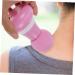 Fomiyes Mini Massage Device - Portable Percussion Muscle Massager for Home Fitness | Comfortable Body Massage Tool in Pink - Buy Online on GoSupps.com