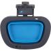 Buy Dexas PW2754322194 Collapsible Kennel Bowl - 2.5 Cups Pro Blue Medium | Ideal for Pets Travel & Outdoor Use - Buy Online on GoSupps.com