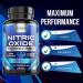 Nitric Oxide Supplement - Extra Strength L Arginine & Citrulline Malate - Boost Muscle Strength & Energy - 60 Capsules - Buy Online on GoSupps.com
