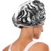 Python Print Dry Hair Cap Set - 2 Piece Quick Dry Towel with Button Headband - Super Absorbent & Soft - Buy Online on GoSupps.com