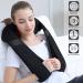 MIRAKEL Shiatsu Neck and Back Massager with Heat - Electric Massager for Muscle Pain Relief - Shoulder Massager - Graduation Gift - Black - Buy Online on GoSupps.com