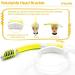 Uniswim Kids Snorkel with Rotate Function - Yellow | Child Training Swimming Front Snorkel for Boys and Girls - Buy Online on GoSupps.com