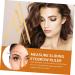 BIUDECO Eyebrow Ruler Tool 1pc Second Generation Scale Scissors Eyebrow Balance T Tool Eyebrow Ruler Make up Eyebrow Pencil 25x5x0.6cm Golden - Buy Online on GoSupps.com