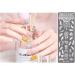 Leaves Feather Love Moon Dream Catcher Nail Art Stamping Plate - DIY Manicure Design Tool (Style 1) - Buy Online on GoSupps.com