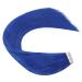 Ugeat 55cm Blue Adhesive Tape Hair Extensions - 10 Pieces Human Hair 25 Grams Easy to Apply - Buy Online on GoSupps.com