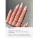 Buy Semi Cured Gel Nail Strips - Jelly White 20 PCS | Easy to Use Gel Nail Wraps for Salon Quality Nails | UV Light Required - Buy Online on GoSupps.com