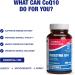 High Absorption CoQ10 200mg Softgels - Clinical Formula Coenzyme Q10 200mg for Skin Heart Energy Antioxidant and Brain Support - Easy to Swallow - Made in The USA in cGMP Facilities - 30 Servings - Buy Online on GoSupps.com