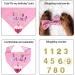 NITAIUN 4 Pcs Dog Birthday Hat Dog Birthday Party Bandana Puppy Dog Birthday Outfit with Bow Tie Collar and Number Dog Cat Costumes for Pet Birthday Decorations Party Decoration Set (Pink) - Buy Online on GoSupps.com