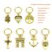 ZTWEDEN 210PCS Aluminum Hair Coil Dreadlocks Beads - Hair Cuffs, Braids Clips, Braid Jewelry for Braids Accessories | Hair Decoration - Buy Online on GoSupps.com