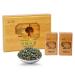 BiLuoChun Green Tea Chinese Pi Lo Chun Spring Loose Leaf Tea Strong Aroma Snail Shape Tea Picked Before Pure Brightness with Gift Box for Guests Morning Afternoon Tea