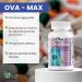OVA-Max Prenatal Vitamins for Women (120 Capsules) | Boost Fertility & Ovulation, Pregnancy Aid | CoQ10, Folic Acid, Myo-Inositol | 120 Count - Buy Online on GoSupps.com