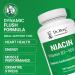 Dr. Berg Highly-Potent Niacin 500 mg Now Only 125 mg per Capsule for Niacin Flush Tolerance Building Gradually Increase to 500mg a Day Vitamin B3 for Heart Brain & Energy Support 100 Capsules - Buy Online on GoSupps.com