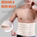 Back Support Back Brace Lumbar Support Abdomen Shaper Compression Beer Belly Slimmer Stomach Wraps Workout Band Sports Back Support Belt(Beige Large) Large Beige - Buy Online on GoSupps.com